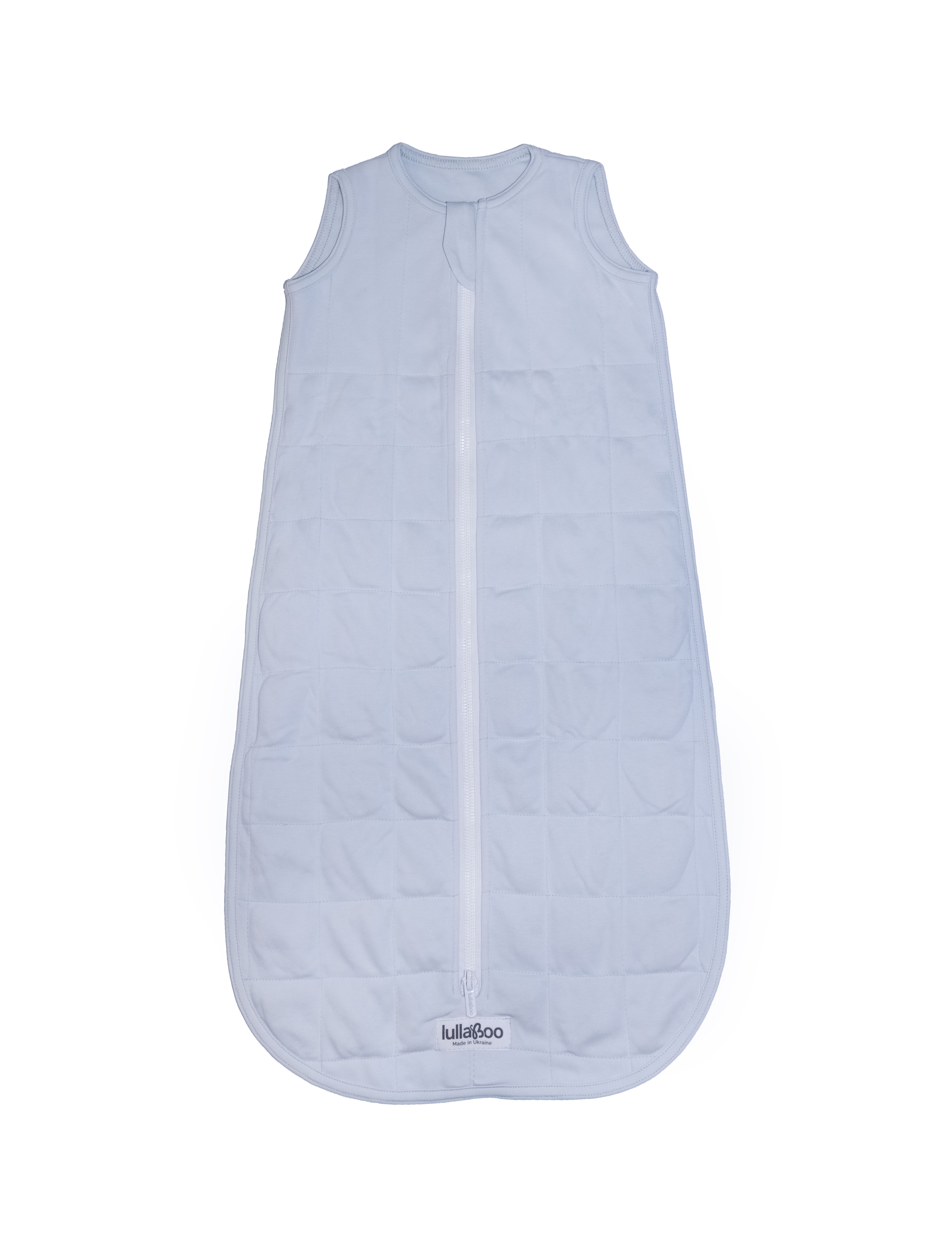 Beschwerter Schlafsack Baby blau