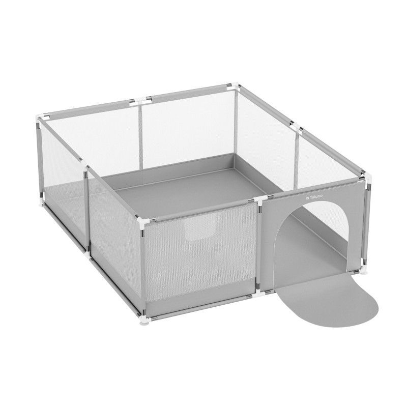  TULANO 150x180 cm LARGE Stable Infant Playground Gate Gray Safe